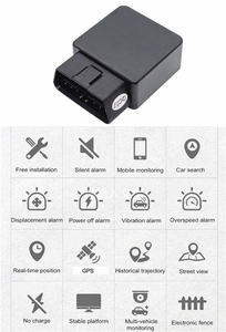 4G OBD2全球定位系统跟踪器实时跟踪带诊断GSM GPRS定位无安装全球定位系统定位器电脑 - Product Image 3