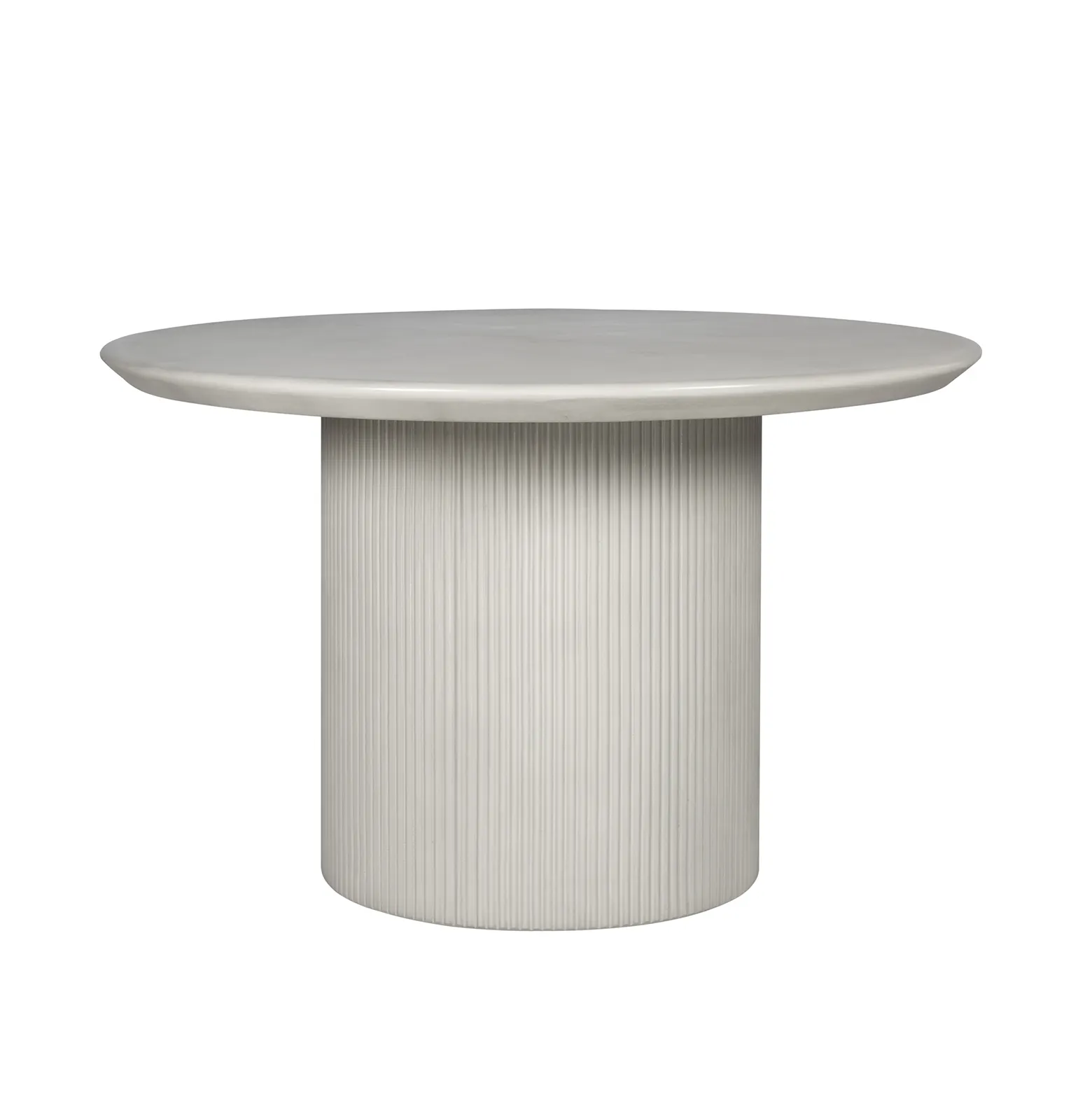 Table de salle à manger de meubles de conception chaude beau style décoration de la maison jardin table de salle à manger ronde décorative extérieure en béton