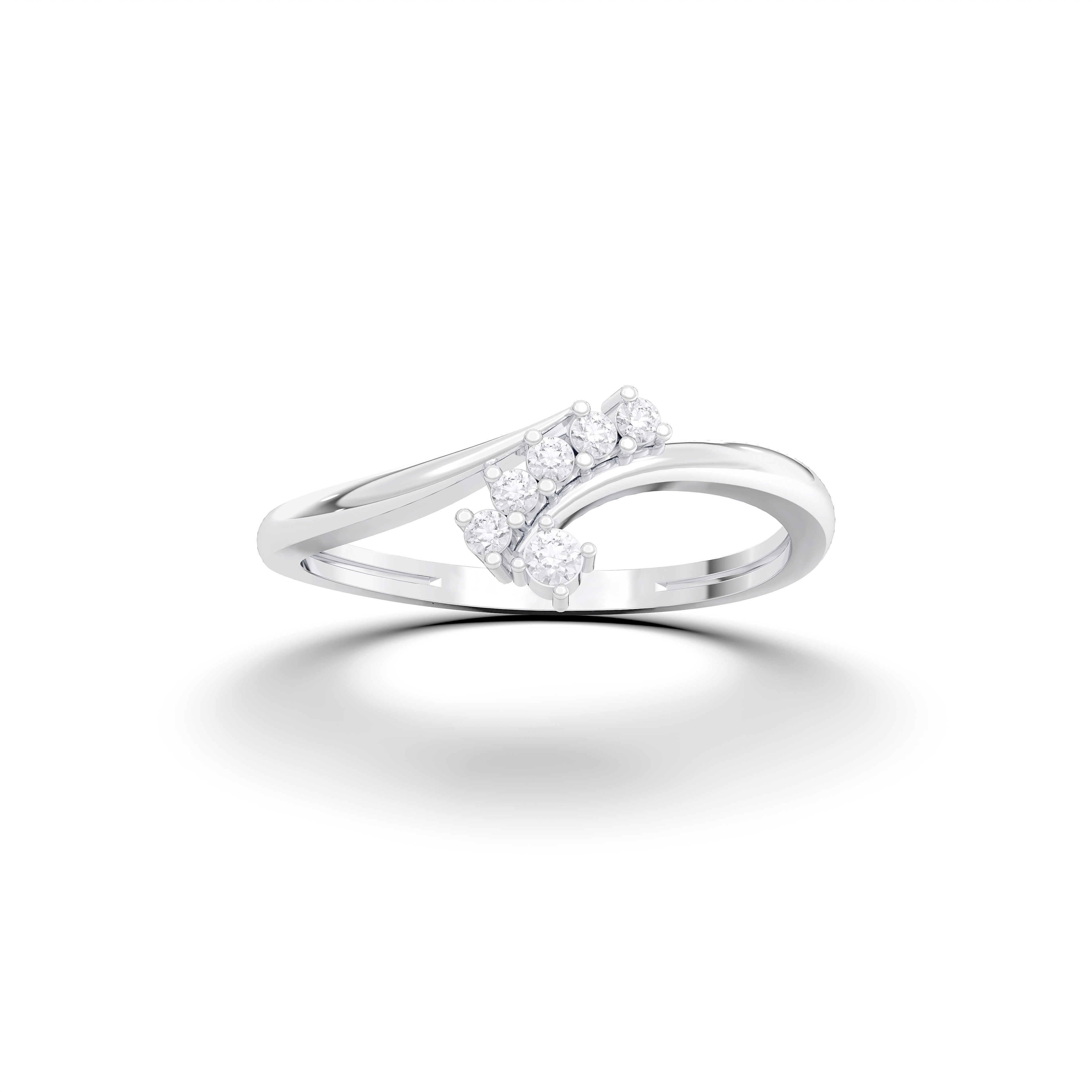 14K White Gold