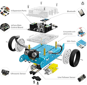 Mbot-juguetes programable V1.1 para niños, Robot Educativo de regalo de cumpleaños para niños, programación de arañazos y pitones