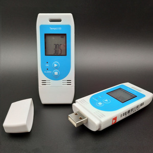 Sensor de temperatura igital a prueba de agua, termómetro de refrigerador reutilizable para transporte de cadena de frío - Product Image 5