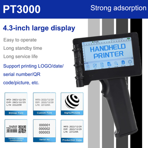 PT3000SE Automatische thermische Tintenstrahldrucker-Codier maschine Kontinuierliche Charge und Barcode-Hand lösungsmittel tinte Digital Grade - Product Image 6