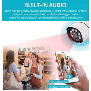 H.265 4Ch 16 canali CCTV sistema di sicurezza p2p 4k telecamera di rete Wireless POE NVR fotocamera - Product Image 4