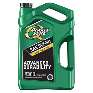 Quaker State น้ำมันเครื่อง5W-30ความทนทานขั้นสูง5-QUART ชุดป้องกันการสึกหรอ3ชิ้นสำหรับน้ำมันหล่อลื่นยานยนต์ - Product Image 1