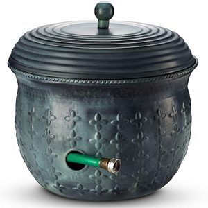 Son tasarım duvara monte yangın hortumu makarası tutucu rustik Metal ekici boru ücretsiz su ve fıskiye hortumu - Product Image 6