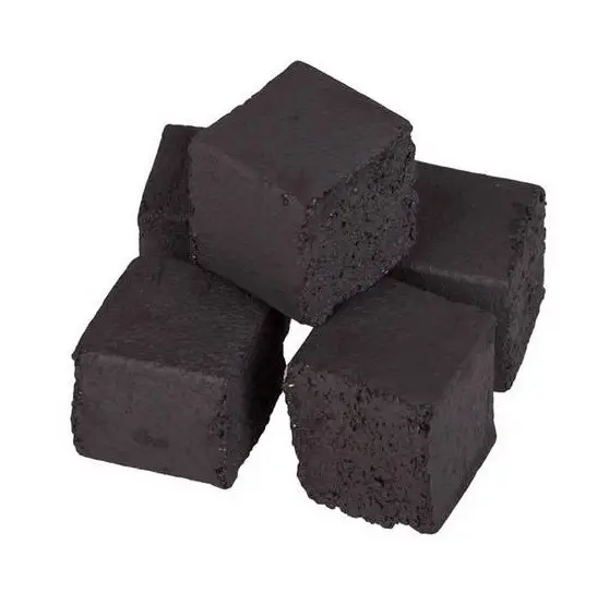 Precio de Venta caliente del año para SHISHA COCONUT Cube CHARCOAL carbón sólido para Hookah / BBQ carbón a granel