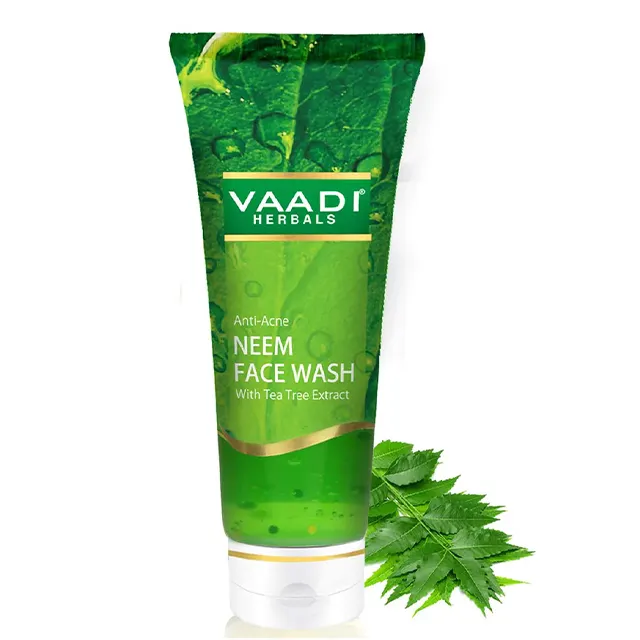 Vaadi Herbals Acne Face Wash Skin Cleanser Neem With Tea Tree Extract 60ml