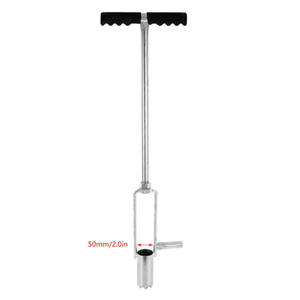Son tasarım demir bahçe malzemeleri tüm satış kolay yolu kazma aracı bahçıvan bahçe ampul burgu kazma pluplu - Product Image 5