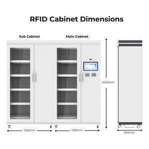 Smart RFID шкафчики для хранения бизнеса с автоматическим контролем запасов эффективное решение для управления бизнесом - Product Image 2