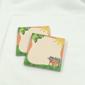 Bloc de notas de papel de impresión colorido creativo personalizado Bloc de notas adhesivas Bloc de notas coloridas regalo Nota adhesiva - Product Image 3