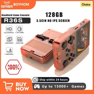 R36S Retro palmare Console di gioco Linux sistema Retro classico portatile da 3.5 pollici tasca portatile - Product Image 6