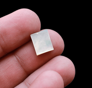 Chất lượng cao mẹ của ngọc trai hình chữ nhật Shape phẳng đá quý, 4x6mm đến 20x30mm, đối với trang sức làm và mẹ của đồ trang sức ngọc trai - Product Image 5