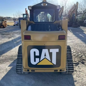 2015 Caterpillar Caterpillar b3 Turbo dizel Skid nokta dönüşlü yükleyici <span class=keywords><strong>66</strong></span> <span class=keywords><strong>HP</strong></span> tam kabin ısı/soğuk hava hidrolik hızlı Tach çoğaltıcı kullanılan yükleyici