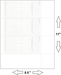 High Quality Custom Personalized Printing Color Bond Paper Compatible with Versa Check Quick Books Any Laser Printer - Product Image 4