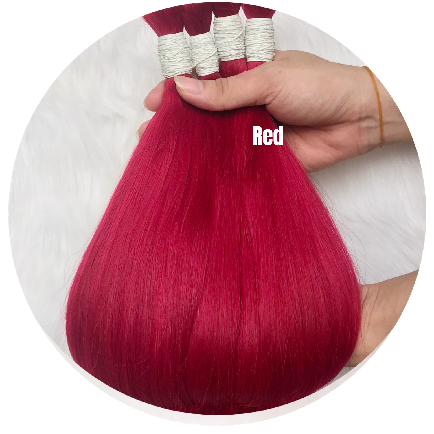 สีแดง