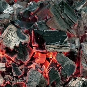 天然リサイクルココナッツ硬材炭層グリルバーベキュー用黒炭層再利用可能石炭添加物なし - Product Image 3