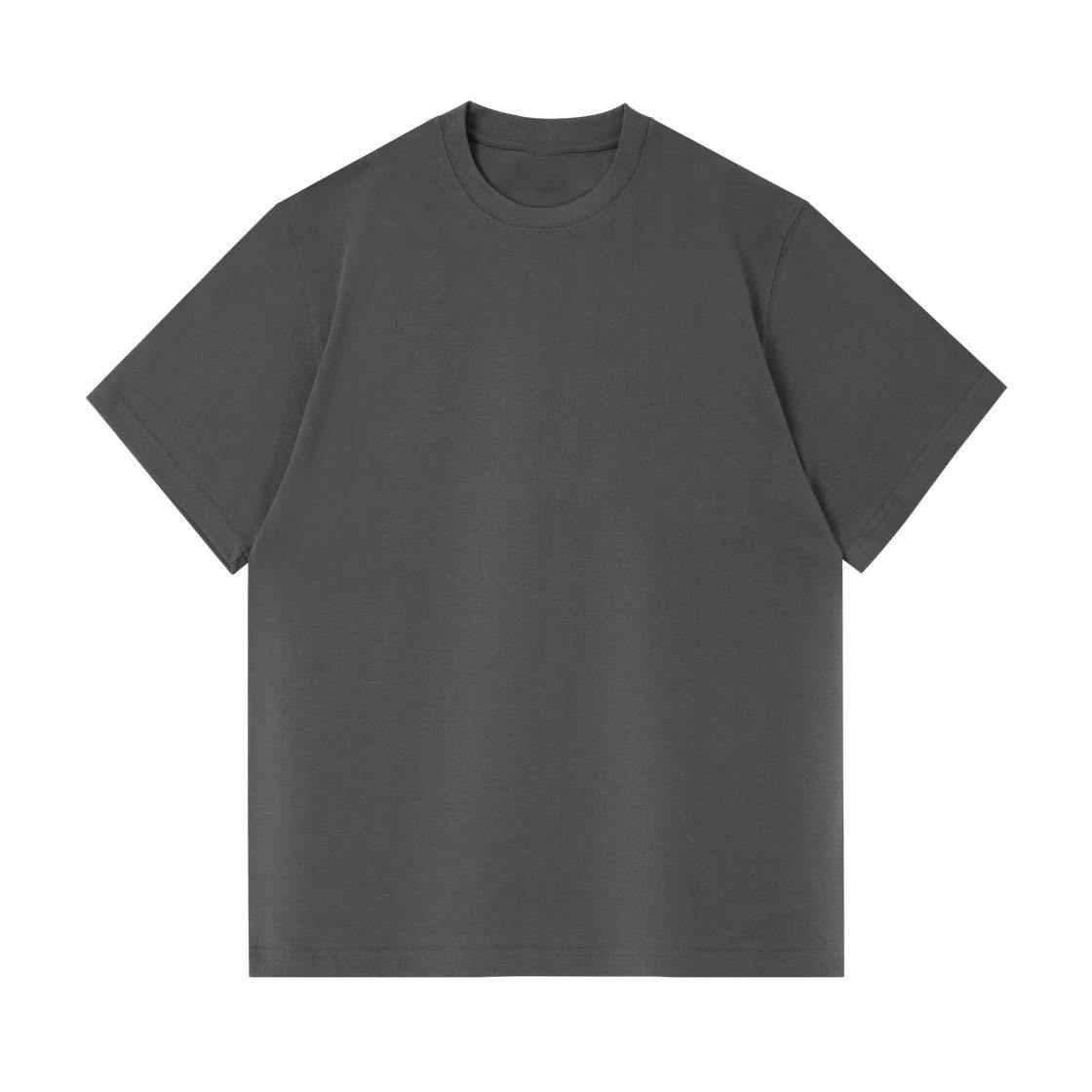Dark grey-300g heavyweight T-shirt