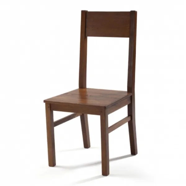 Offre Spéciale 2024 chaise de salle à manger en bois de manguier au design moderne vintage avec base en bois massif à bas prix pour la maison hôtel bureau école
