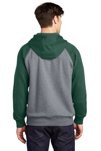 Raglan Colorblock kazak kapüşonlu Sweatshirt spor-tek Raglan Colorblock kapüşonlu Sweatshirt - Product Image 5