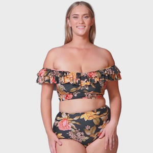 Thiết Kế Tùy Chỉnh Giản Dị Phụ Nữ Havana Một Mảnh Áo Tắm In Áo Tắm Cộng Với Kích Thước Bán Buôn Số Lượng Lớn Đồ Bơi Tùy Chỉnh - Product Image 2