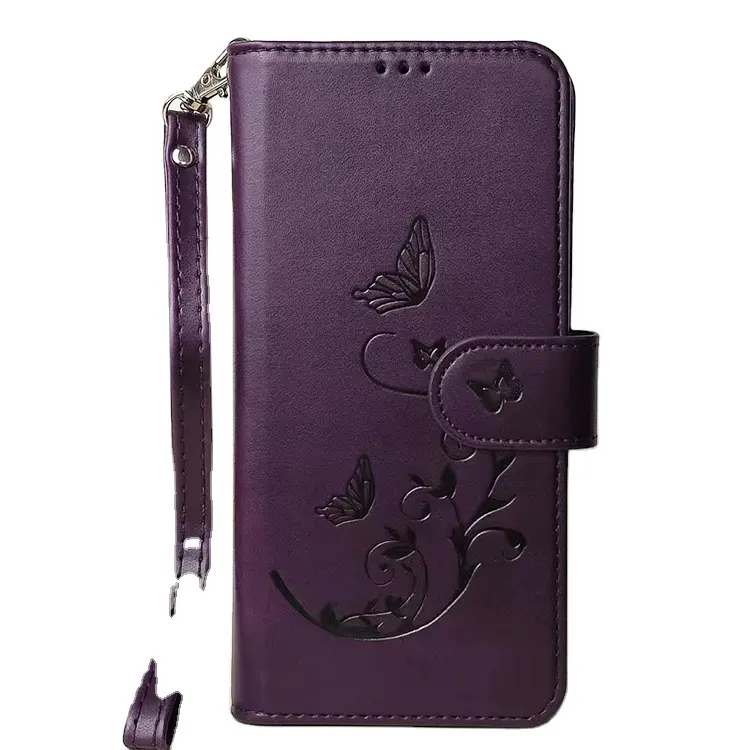 Новый стиль Съемный магнитный Бумажник карман для карт pu кожаный чехол для телефона для samsung