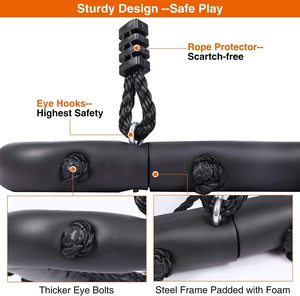 OEM Custom 40'' <strong>Spider</strong> Web Tree Swing Kids Rectangle Flying <strong>Net</strong> Saucer Swing 660lbs Capacity Educational Daycare Trampoline Park