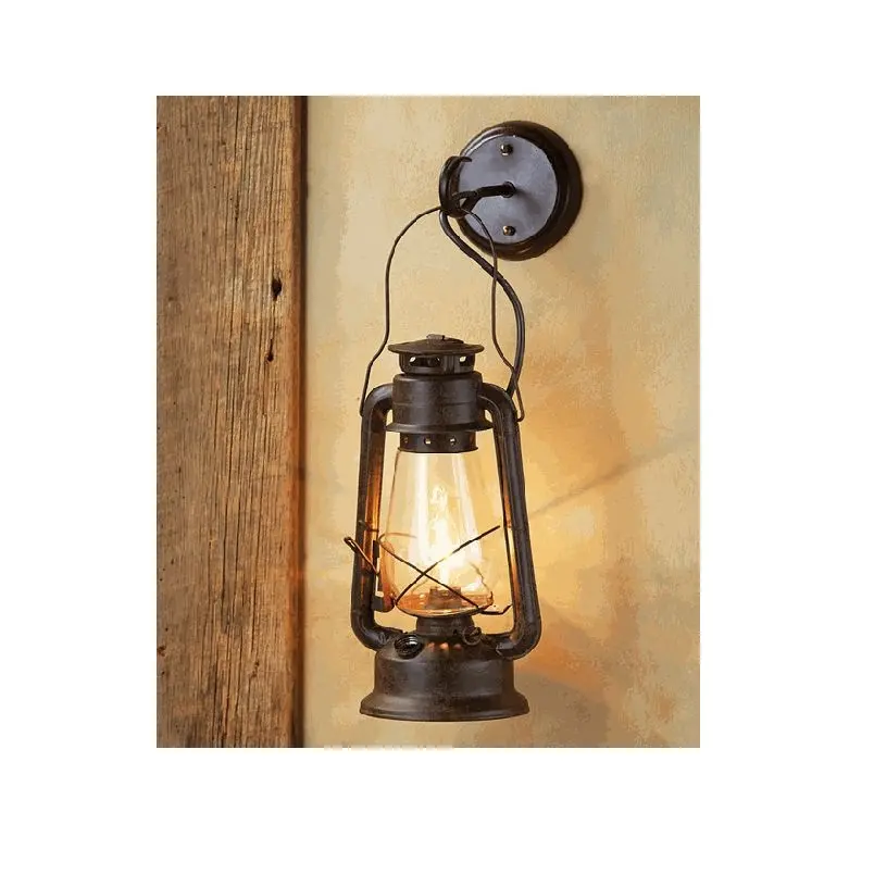 Endüstriyel led antika fener lambası gazyağı taşınabilir güneş vintage kamp açık dekor ve kamp tasarım Metal asılı lamba