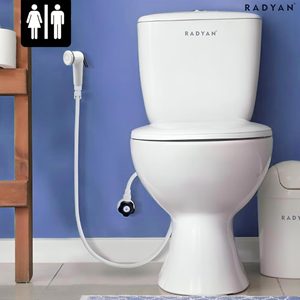Yumuşak sprey ile RADYAN yüksek performanslı anti-sıçrama 2-in-1 Jet bide, dayanıklılık test, kolay kurulum - Product Image 5