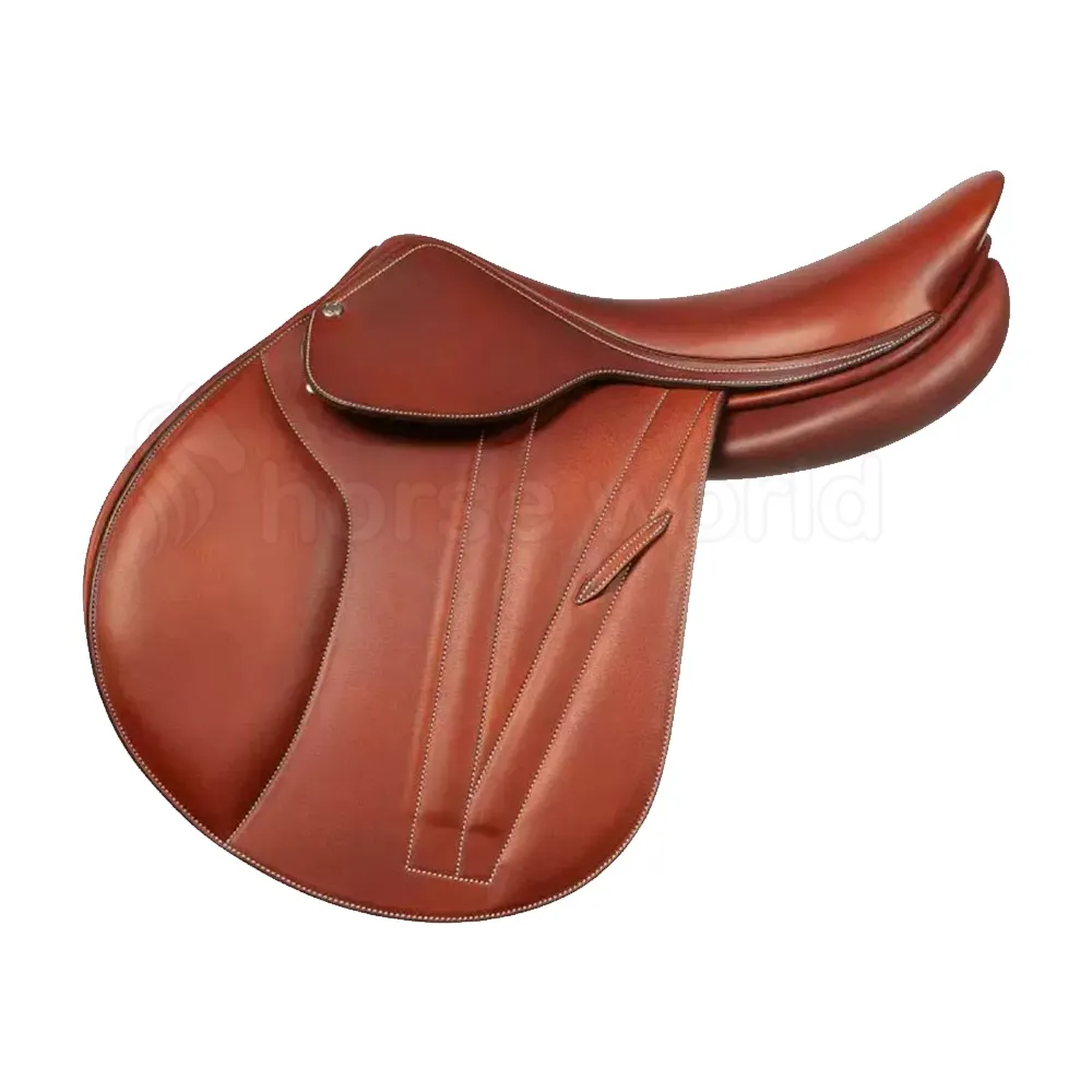 Nouvelle selle à usage général de contact de cheval de qualité supérieure selle anglaise en cuir de siège souple pour cheval