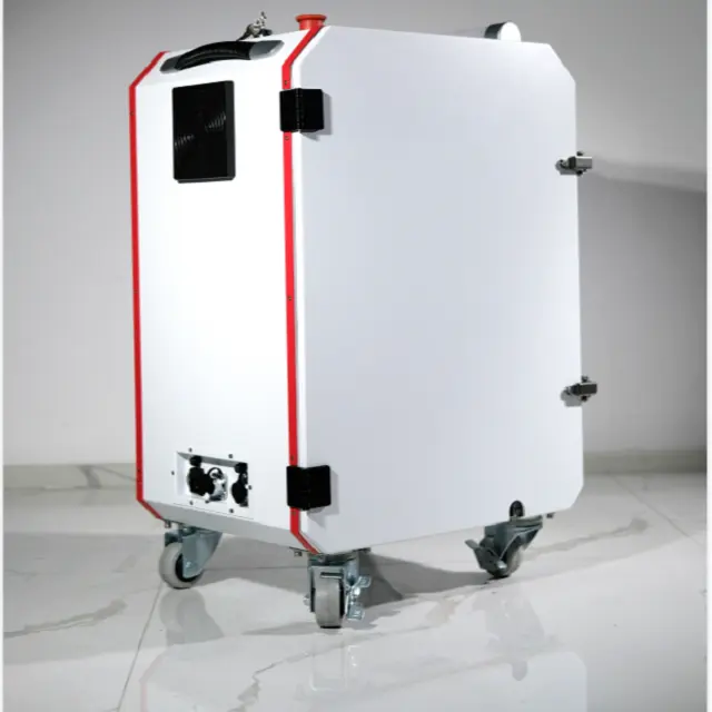 핫 세일 1000W/1500W/2000W 섬유 레이저 녹 제거를 위한 휴대용 클리닝 헤드 레이저 클리닝 머신