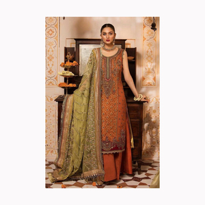סיטונאי מותאם אישית odm פקיסטני salwar kameez שמלות נשים לנשים ארוכות שמלת משי בגדי <span class=keywords><strong>lehenga</strong></span> משי דגם חדש 3 חלקים