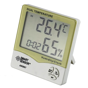 SMART SENSOR AR867 <strong>Temperature</strong> and <strong>Humidity</strong> Meter with Test Line - Product Image 2
