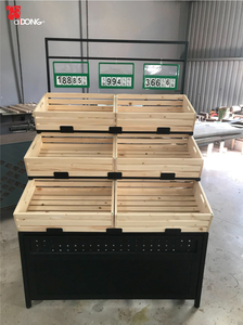 Tùy chỉnh siêu thị trái cây Rack hiển thị Kệ rau và trái cây Kệ Rau Rack hiển thị-adong-A42 - Product Image 2