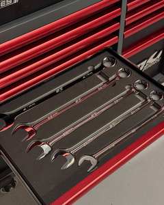 איכות מעולה הסיטונאי 13 מגירות כלי עגלה מתכת כלי חזה 4 גלגלים גליים מותאם אישית - Product Image 3