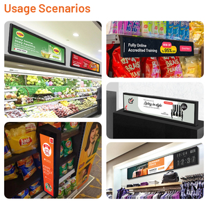 24-дюймовый дисплей полки Android Smart LCD экран растянутый бар Digital Signage монитор для внутренней рекламы - Product Image 4