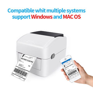 XP-420B taşınabilir 4x6 100*150 termal yazıcı Mini el kablosuz masaüstü barkod etiket yazıcı USB ile - Product Image 2