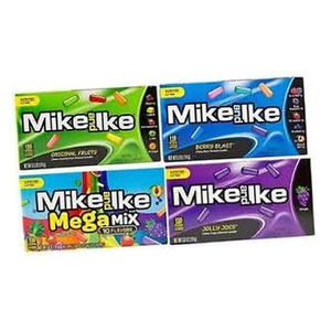 批发供应商Mike和Ike Mega Mix耐嚼什锦糖果-4.25盎司