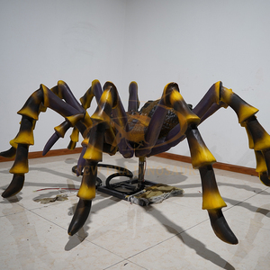 Mô hình nhện mô phỏng điện trong nhà thực tế cho các trung tâm mua sắm khu vực công cộng mô phỏng động vật kim loại cho công viên giải trí - Product Image 5