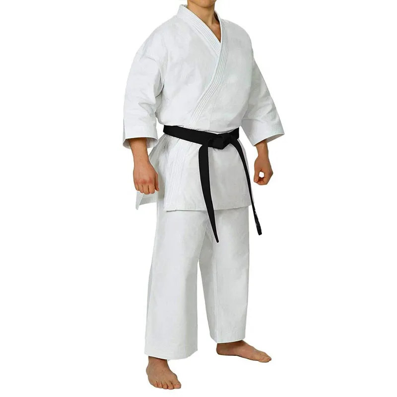 Uniforme artes marciais para venda, uniforme de artes marciais unisex em preço razoável karate gi