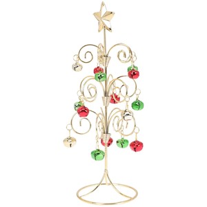 <strong>Black</strong> Metal Christmas <strong>Tree</strong> Artificial Holiday Led Lighting <strong>Tree</strong> Frame for Elegant Decor Festive Home Holiday Decoration - Product Image 1