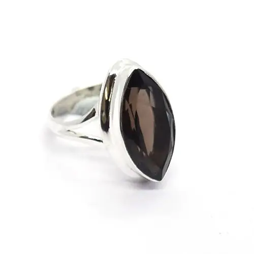925 кольцо из стерлингового серебра с коричневым камнем, богемный шикарный Племенной цыганской любовью, регулируемый браслет, оптовая продажа, экспортные ювелирные изделия