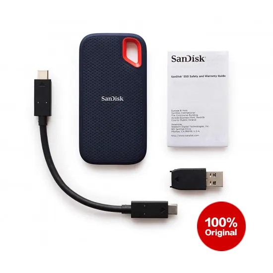 Sandisk-disco duro externo de 1TB, 2TB, portátil, ssd, 2023 nuevo, original