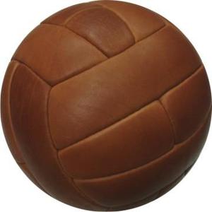 プレーとコレクションのための本革アンティークサッカーユニークなヴィンテージ昔ながらの25ペナルサッカーボール