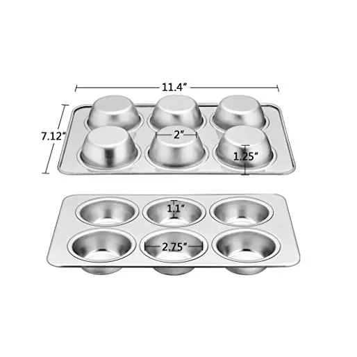 Loyang Kue Aluminium Kualitas Tinggi Loyang Persegi Panjang untuk Aksesori Dapur Loyang Roti Persegi Panjang Loyang Kue Roti Lembar Masak