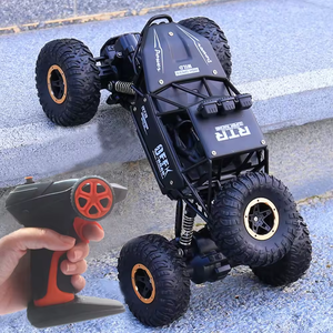 Çocuklar 4x4 kiti Rc kaya pil tarzı 4wd Off Road güçlü radyo kontrol yedek tekerlek ile 1/14 Rc araba - Product Image 3