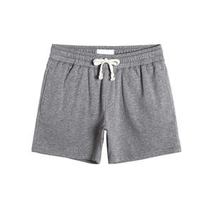 Algodão dos homens de alta qualidade Athletic Gym Running Shorts 5.5 \ "cintura elástica Casual Jogger calças curtas Solid Pattern De Hombre