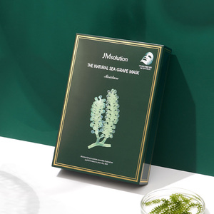 JMSOLUTION Маска из натурального морского винограда, влага, сделано в Корее, лидер продаж, корейский продукт по уходу за кожей оптом (1 единица = 10 штук) - Product Image 4