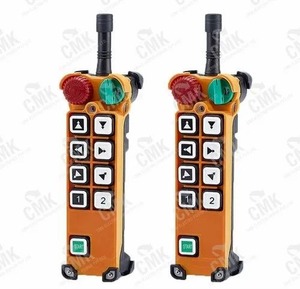 Control remoto de radio industrial para grúa y polipasto Marca CMK 100M Rango 9 comandos IP65 Proveedor OEM Hecho en India - Product Image 1