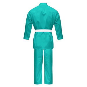 Yüksek kalite özel Logo ve tasarım Karate üniforma son tasarım süper erkekler için farklı renkte Karate takım elbise - Product Image 3