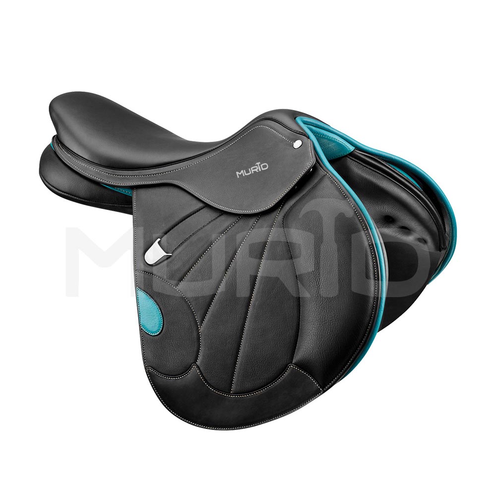 Classic Black with Aqua highlights